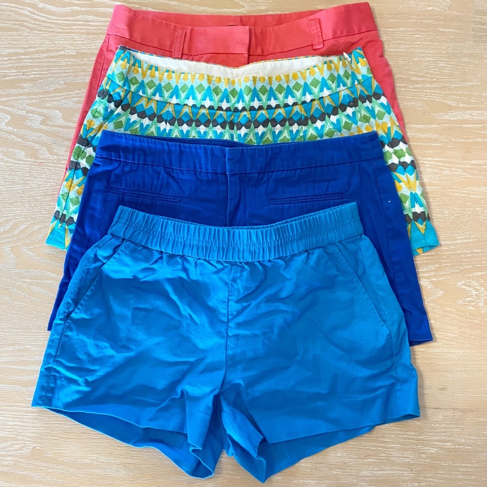 Bundle of Size 4 Shorts J. Crew, Gap, Expresa